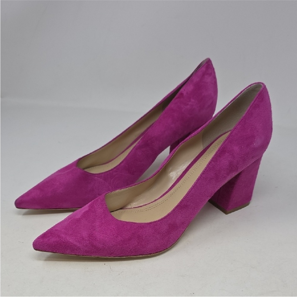 Marc Fisher LTD Pink Block Heel Pumps Size 9